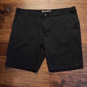 Billabong Men's Black Flat Front Shorts